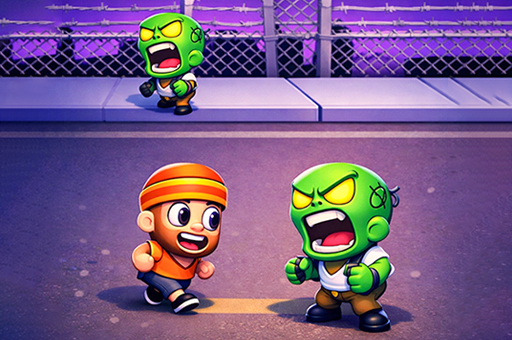 Crossy Zombie Game – Touch & Drag Zombie Survival Arcade